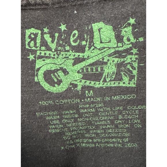 Bob Marley Ave LA T-Shirt Size Medium All-Over Print Reggae Music Concert Tour - Picture 3 of 3